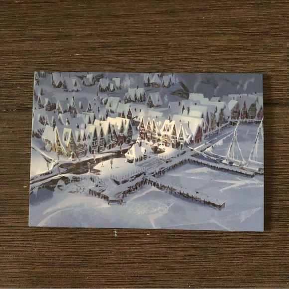 Disney Frozen Postcard: Backgrounds (set of 5) - Picture 5 of 6